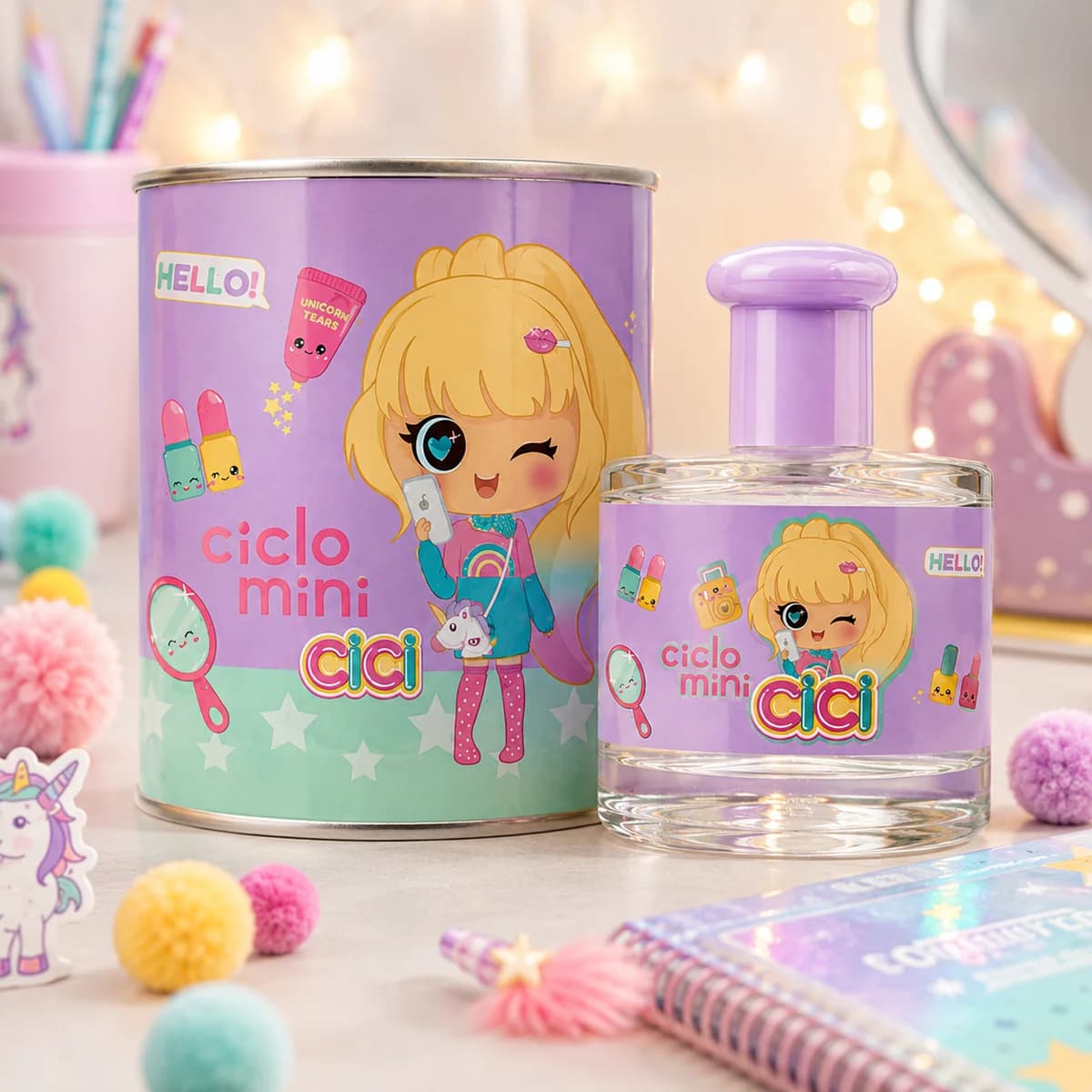 Água de Colônia – Ciclo Mini – Cici Bela – 100ml