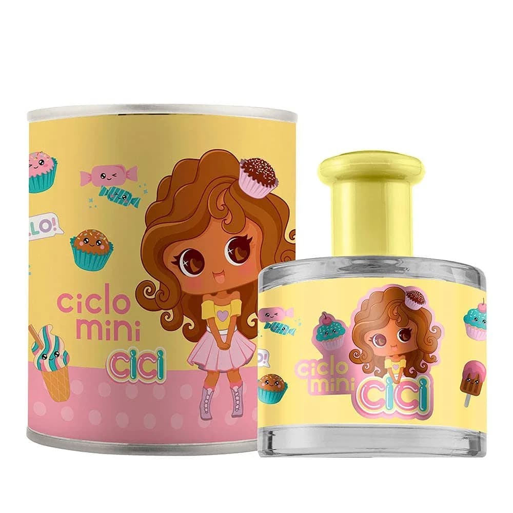 Água de Colônia – Ciclo Mini – Cici (Amarelo) – 100ml