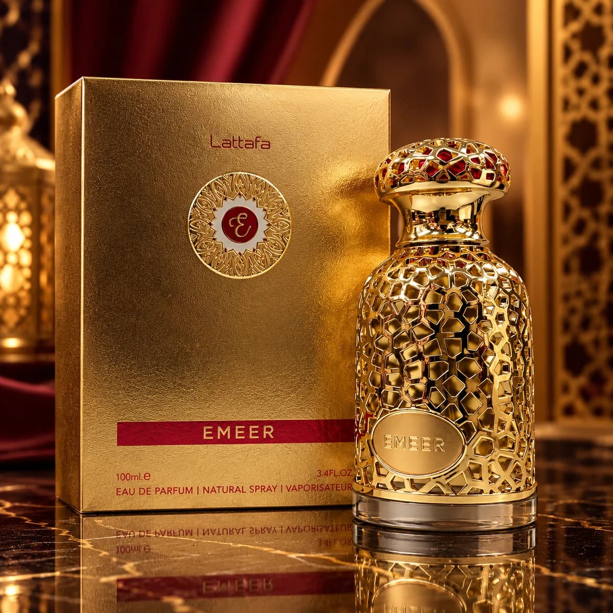 Perfume Árabe Emeer – Lattafa – 100Ml