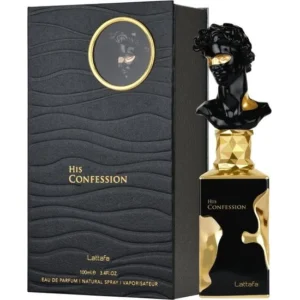 Perfume Árabe His Confession Lattafa Eau de Parfum Masculino 100 ML